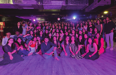 H. M. Shah Classes Stage Celebration