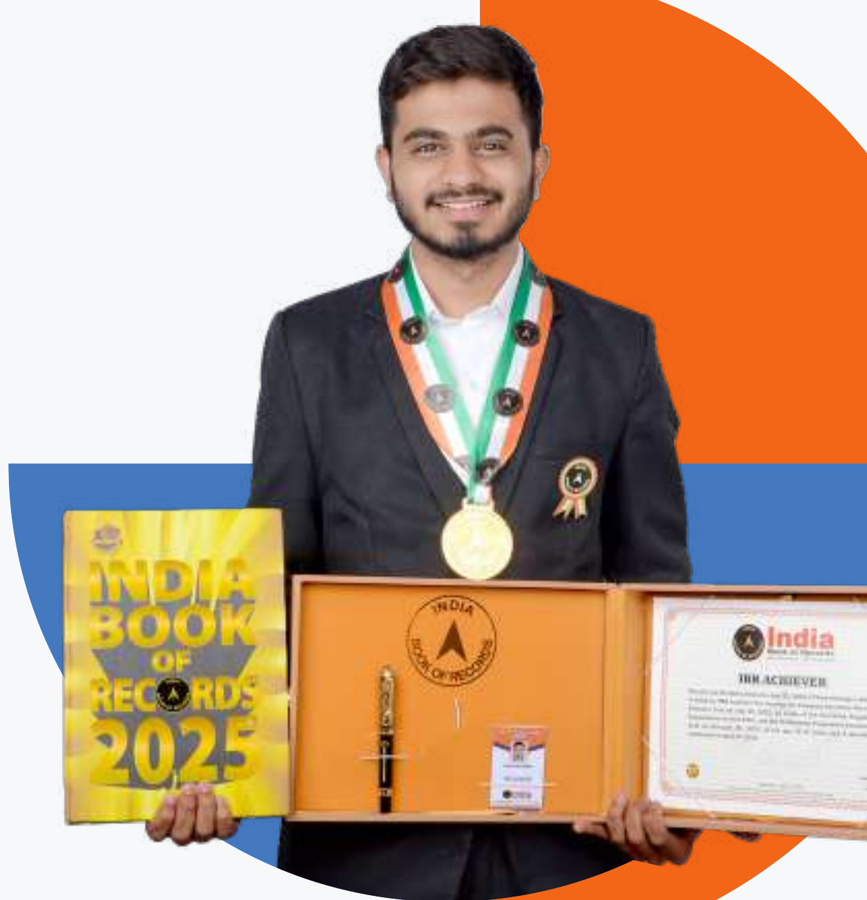 Jay Panchal India Book of Records 2025 Achiever