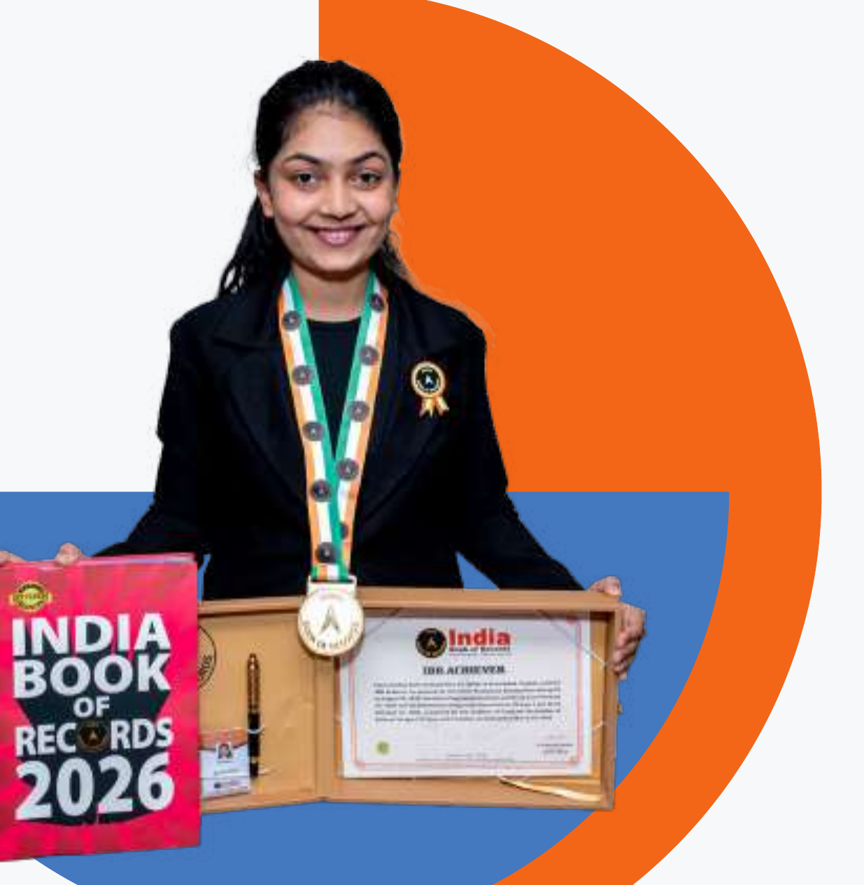 Tanvi Chavda India Book of Records 2026 Achiever